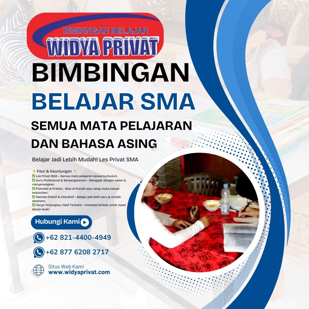 Bimbingan Belajar SMA Berkualitas Murah